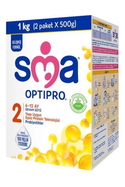 SMA Optipro 2 Probiyotik Devam Sütü 1000 gr - SMA