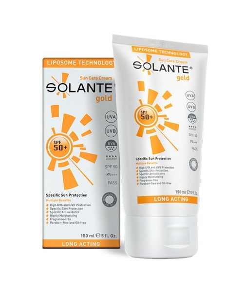 Solante Gold Adult Spf 50+ 150 ml Güneş Koruyucu Krem - SOLANTE