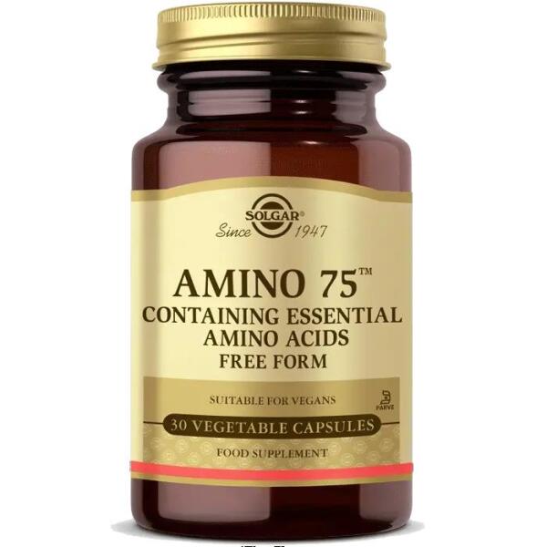 Solgar Amino75 (Essential Amino Complex) 30 Kapsül - SOLGAR