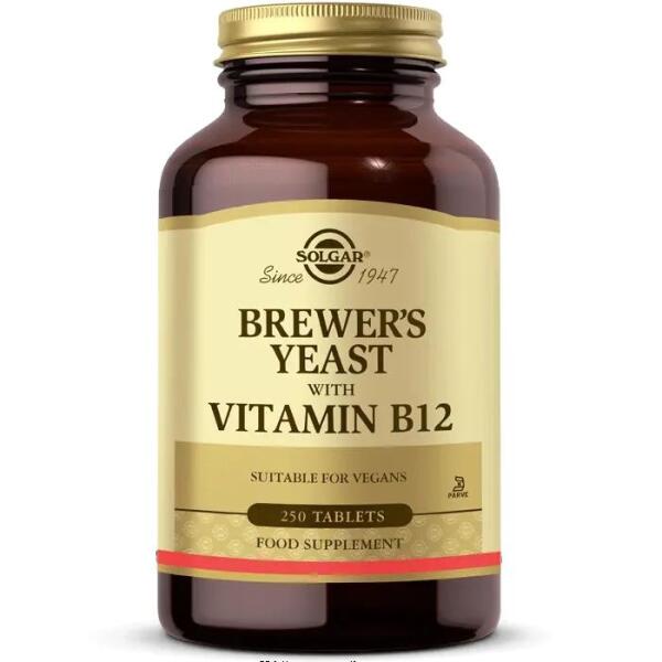 Solgar Brewers Yeast With Vitamin B12 250 Tablet - SOLGAR