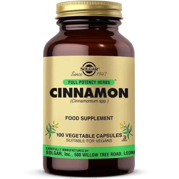 Solgar Cinnamon 100 Kapsül - SOLGAR