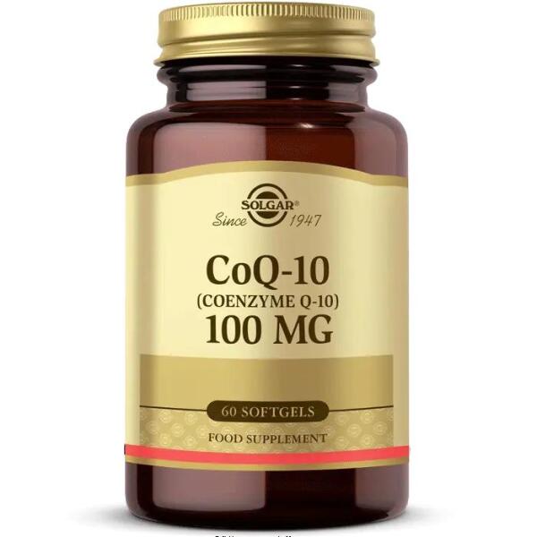 Solgar Coenzyme Q-10 100 mg 60 Softjel - SOLGAR