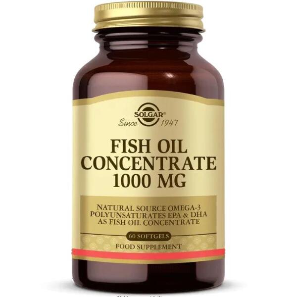 Solgar Fish Oil 1000mg 60 Kapsül - SOLGAR