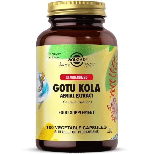 Solgar Gotu Kola Aerial Extract 100 mg 100 Kapsül - SOLGAR