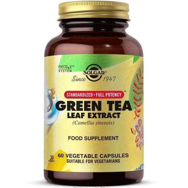 Solgar Green Tea Leaf Extract 60 Tablet - SOLGAR