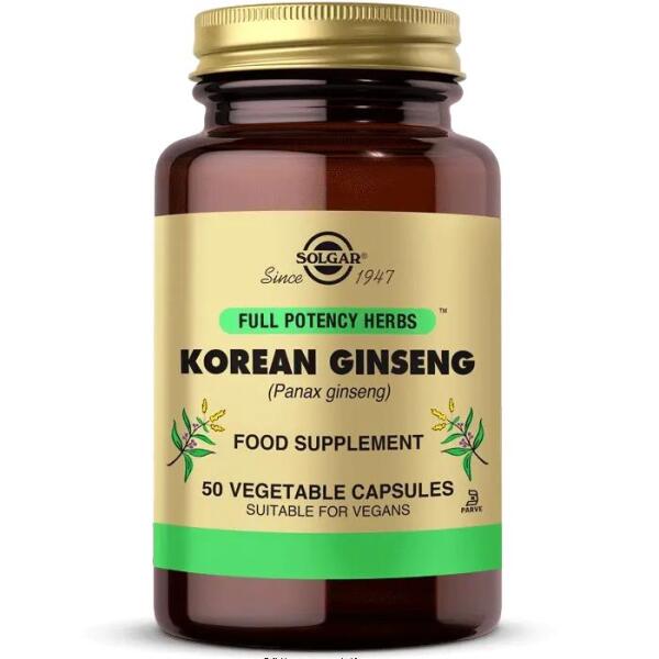 Solgar Korean Ginseng 50 Kapsül Vitamin - SOLGAR