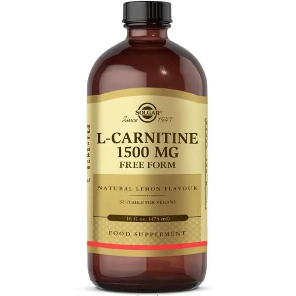 Solgar L-Carnitine 1500 mg Liquid 473 ml - SOLGAR