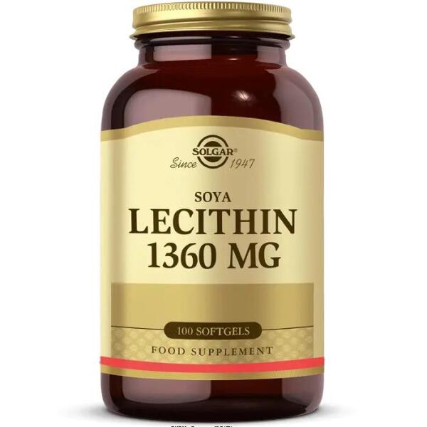 Solgar Lecithin 1360 mg 100 tablet - SOLGAR