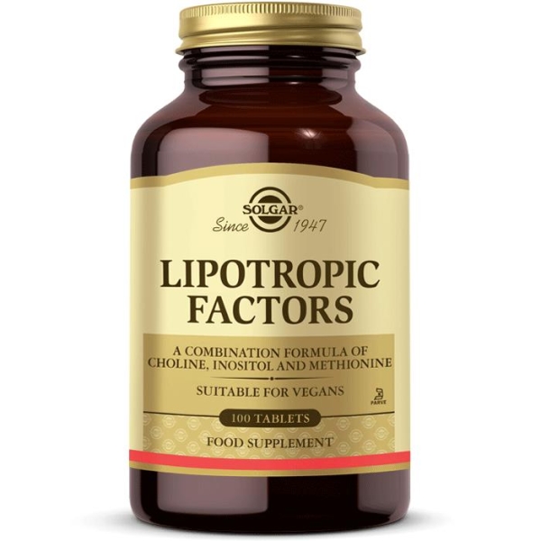 Solgar Lipotropic Factors 100 Tablet - SOLGAR