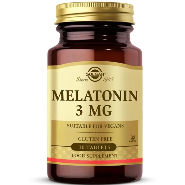 Solgar Melatonin 3 mg 30 Tablet - SOLGAR