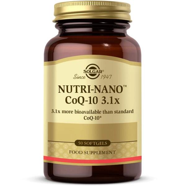 Solgar Nutri-Nano CoQ-10 3.1x 50 Kapsül - SOLGAR