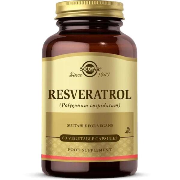 Solgar Resveratrol 60 Kapsül - SOLGAR