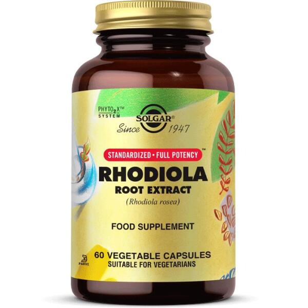 Solgar Rhodiola Root Ekstrat 60 Kapsül - SOLGAR