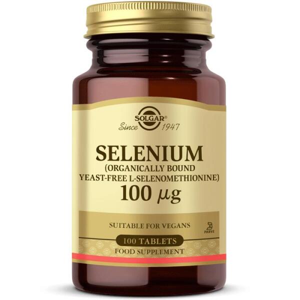 Solgar Seleno-6 (Selenyum) 100 mcg 100 Tablet - SOLGAR
