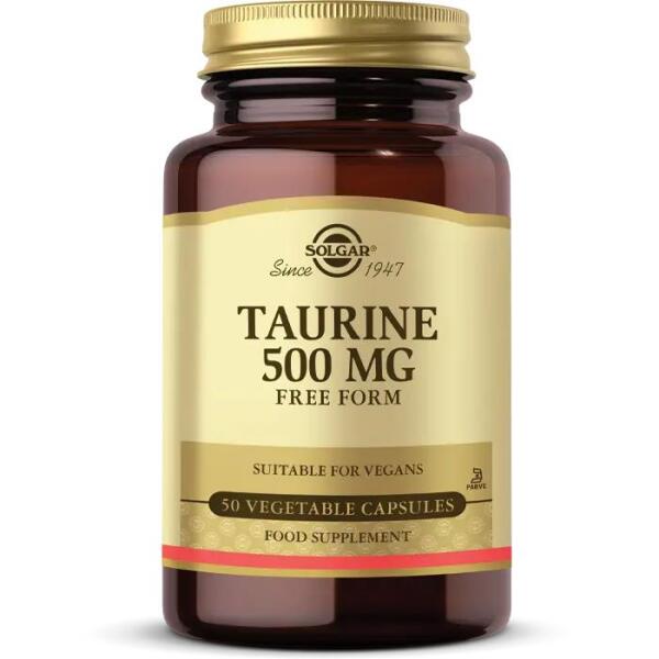 Solgar Taurine 500 Mg 50 Kapsül - SOLGAR