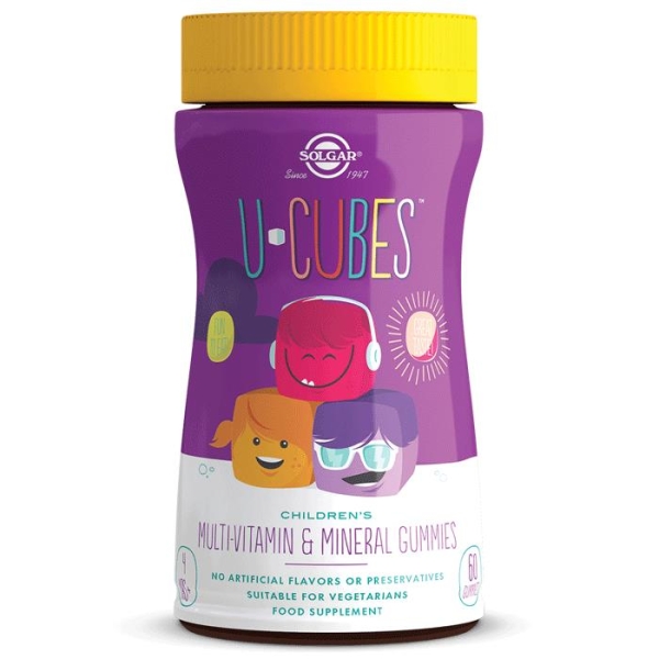 Solgar U-Cubes Multi-Vitamin&Mineral 60 Tablet - SOLGAR