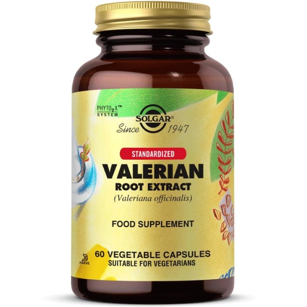Solgar Valerian Root Extract 60 Kapsül - SOLGAR