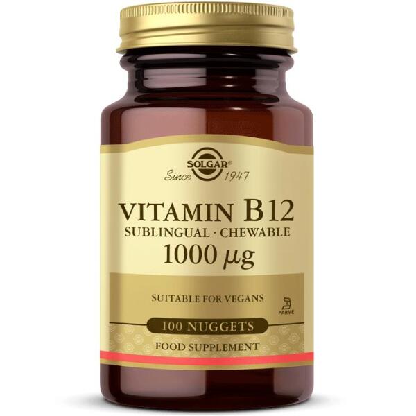 Solgar Vitamin B12 1000 mcg 100 Tablet - SOLGAR