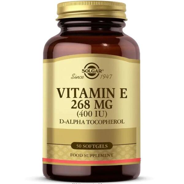 Solgar Vitamin E 400 IU 50 Kapsül - SOLGAR