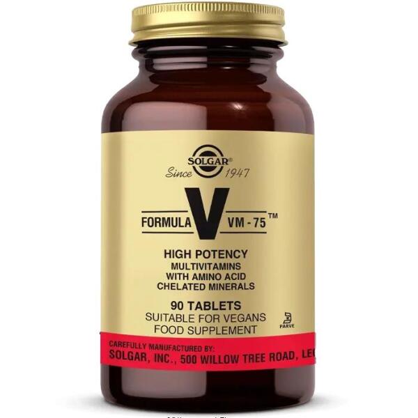Solgar VM 75 Multi Vitamin 90 Tablet - SOLGAR