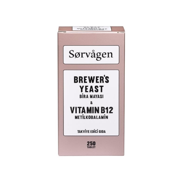Sorvagen Brewers Yeast ve Vitamin B12 250 Tablet - 1