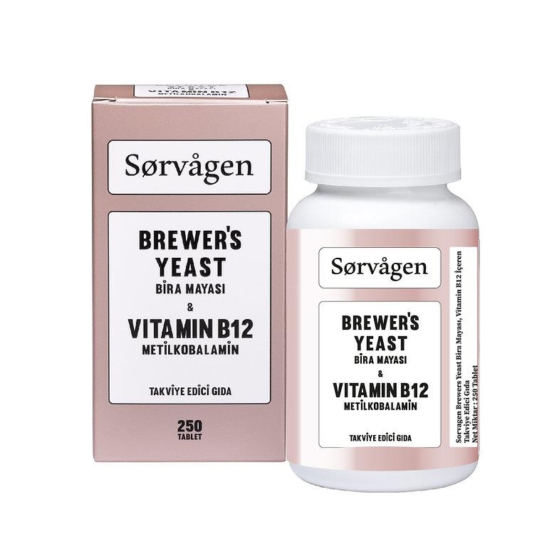 Sorvagen Brewers Yeast ve Vitamin B12 250 Tablet - 2