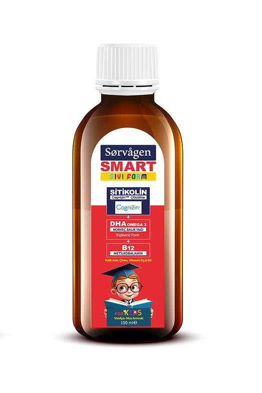 Sorvagen Smart Sıvı Form Stikolin Takviye Edici Gıda 150 ml - 3