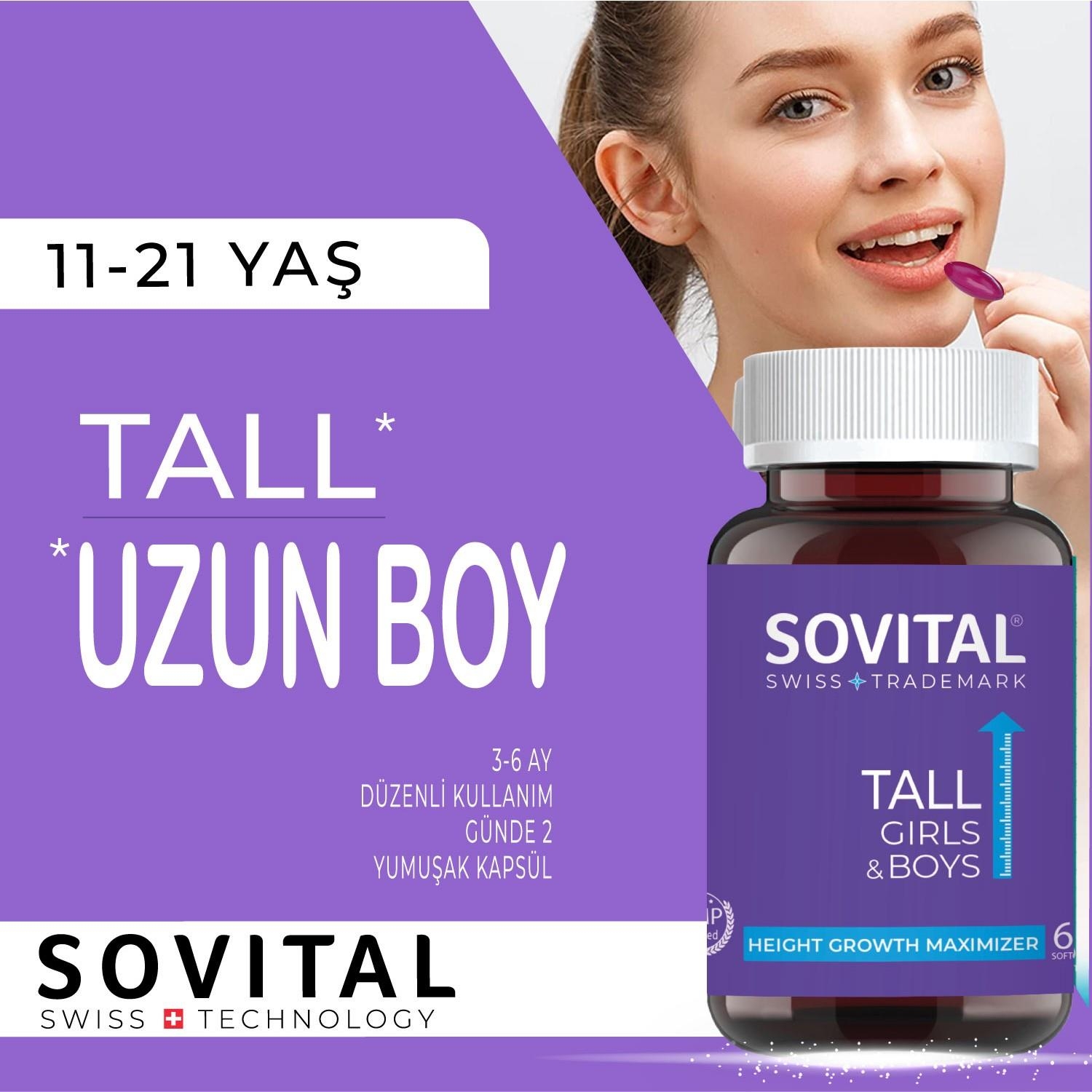 Sovital Tall Girls Boys 60 Kapsül - 2