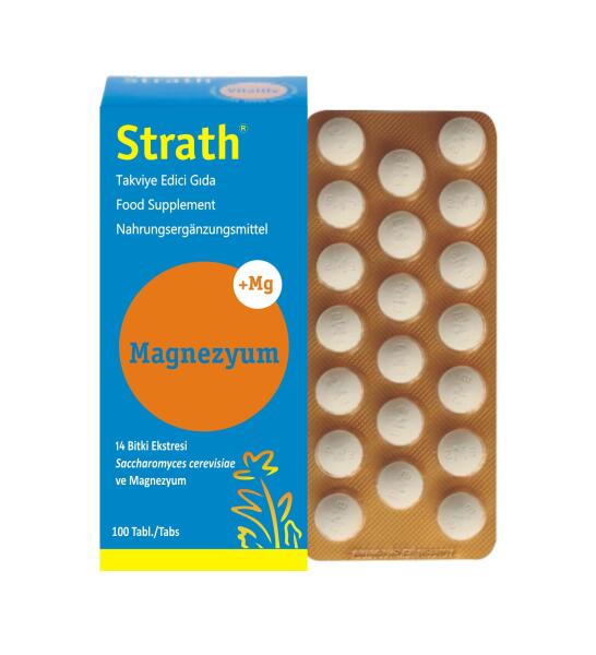 Strath Magnezyum 100 Tablet - STRATH