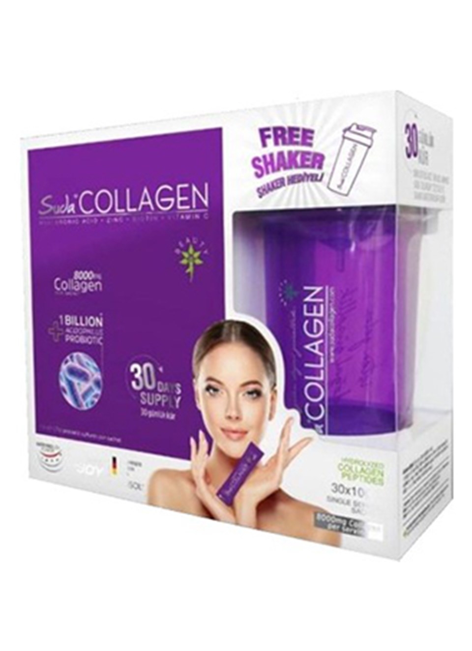 Suda Collagen 30x10 g Tek Kullanımlık Saşe - 1