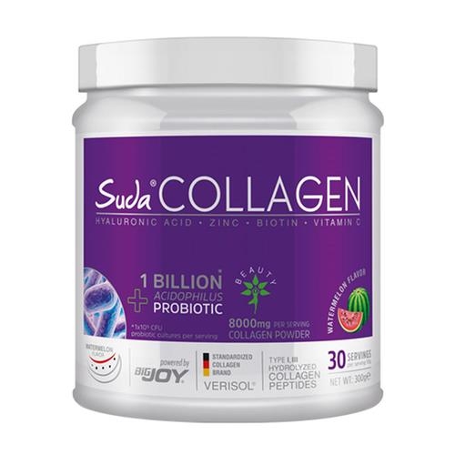 Suda Collagen + Probiyotik Karpuz Aromalı 300 gr - SUDA COLLAGEN
