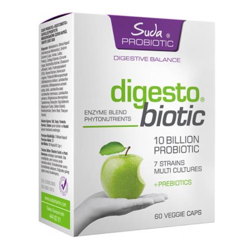 Suda Probiotic Digestobiotic 60 Kapsül - SUDA COLLAGEN