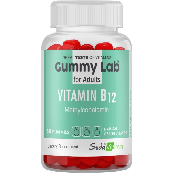 Suda Vitamin B12 Yetişkinler İçin 60 Gummies - BİGJOY