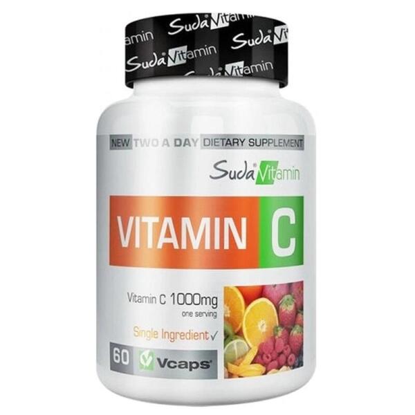 Suda Vitamin C 1000 mg 60 Kapsül - FARMATEK