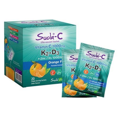 Suda Vitamin D Likit D3+K2 Takviye Edici Gıda 30 ml - SUDA VİTAMİN