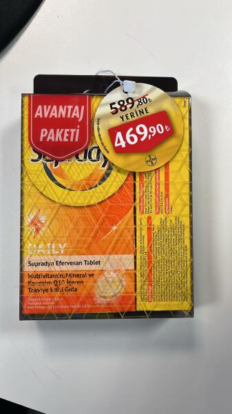 Supradyn 30+15 Efervesan Tablet Combo Paket - SUPRADYN