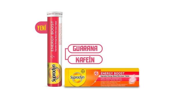 Supradyn Energy Boost 15 Efervesan Tablet - SUPRADYN