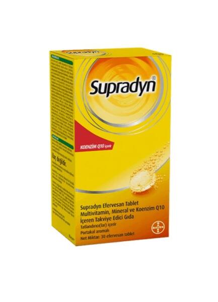 Supradyn Koenzim Efervesan 30lu - SUPRADYN
