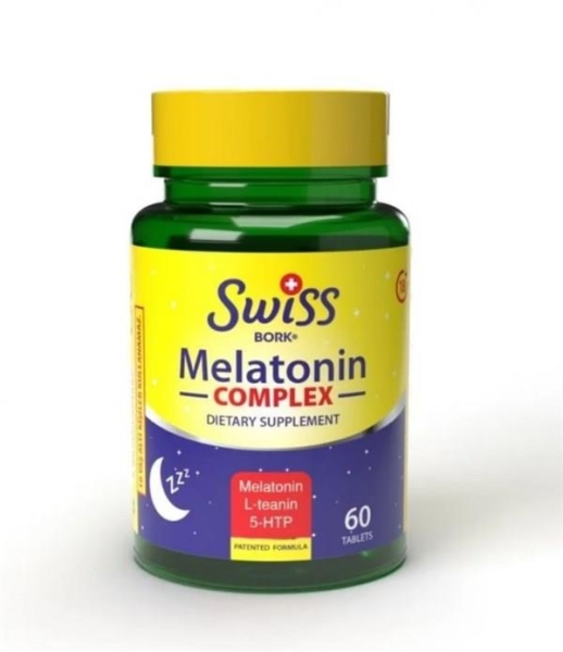 Swiss Bork Melatonin 3 Mg Complex 60 Tablet - BORK HEALT