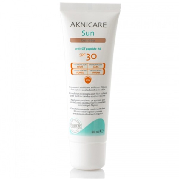 Synchroline Aknicare Sun Tinted Güneş Kremi Spf 30 50 ML - SYNCHROLINE