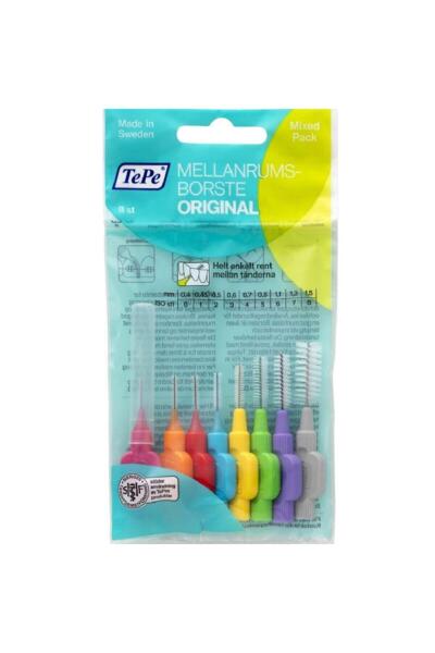Tepe Blister T186 Orjinal Karışık Arayüz 6'lı Arayüz Fırçası - TEPE