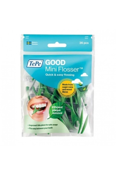 Tepe Mini Flosser Çatal 36'lı Diş İpi - TEPE