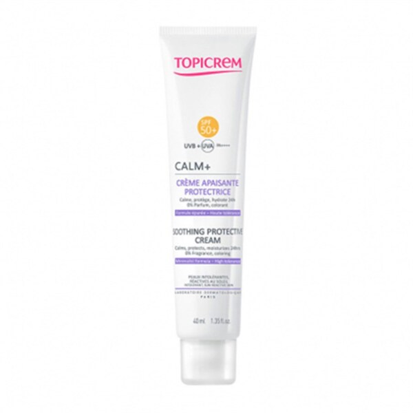 Topicrem Calm+ Protective Soothing Cream Spf 50+ 40 ml Yatıştırıcı Krem - TOPICREM