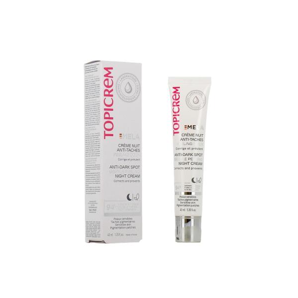Topicrem Mela Anti Dark Spot Gentle Peeling Lekeli Ciltler İçin Gece Kremi 40 ml - TOPICREM
