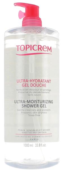 Topicrem Ultra Mousturizing Shower Gel 1000 ml - TOPICREM