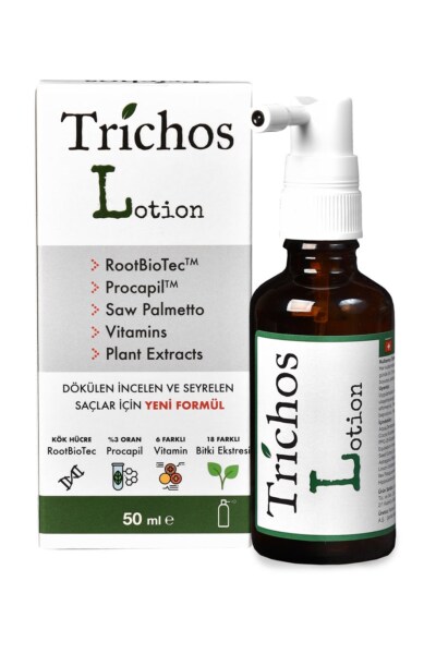 Trichos Lotion 50 ml Saçkıran Ve Saç Ekimi Sonrası Için Saç Losyonu - LOOP