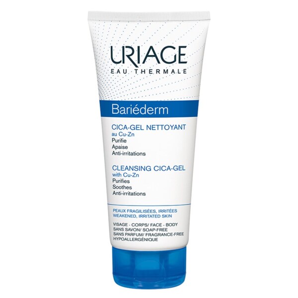 Uriage Bariederm Cica-Gel Nettoyant 200 ml Yüz ve Vücut Temizleme Jeli - URIAGE