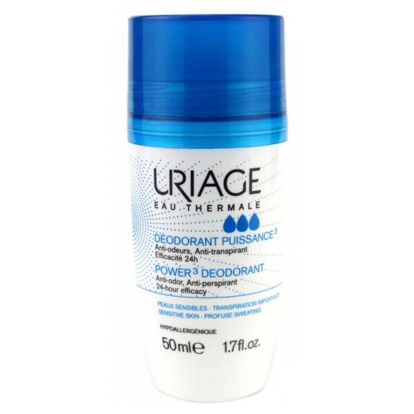 Uriage Power 3 50 ml 3 Etkili Anti-Perspirant Deo Roll-On - URIAGE