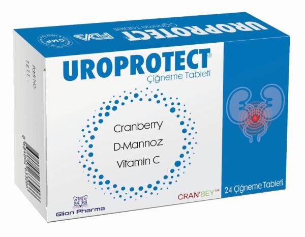 Uroprotect 24 Çiğneme Tableti - GLION PHARMA