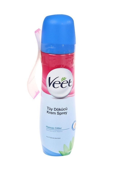 Veet Aloe Vera Hassas Cilt 150 ml Tüy Dökücü Sprey - VEET